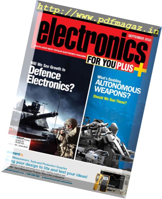Electronics For You – September 2016