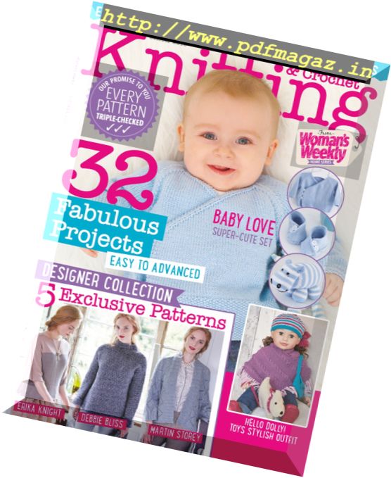 Knitting & Crochet from Woman’s Weekly – October 2016