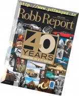 Robb Report USA – October 2016