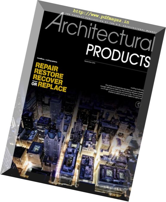 Architectural Products – September 2016