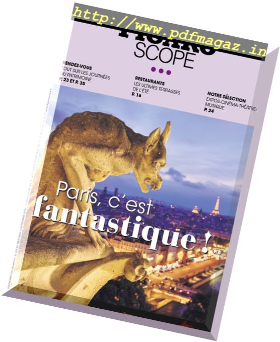 Le Figaroscope – 14 Septembre 2016