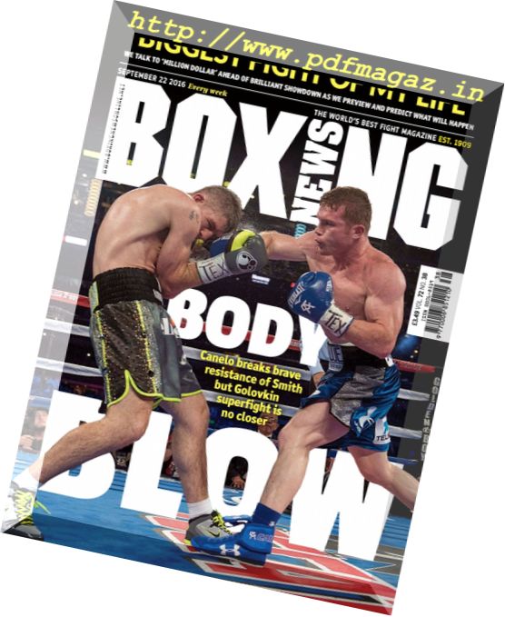 Boxing News – 22 September 2016
