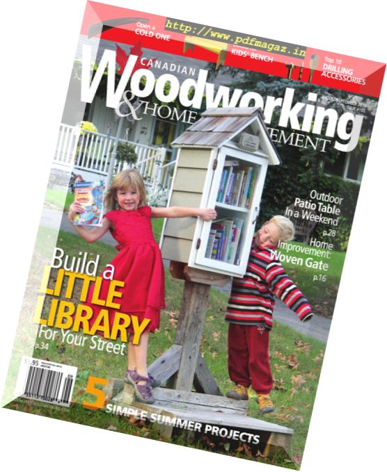 Canadian Woodworking & Home Improvement – August-September 2016