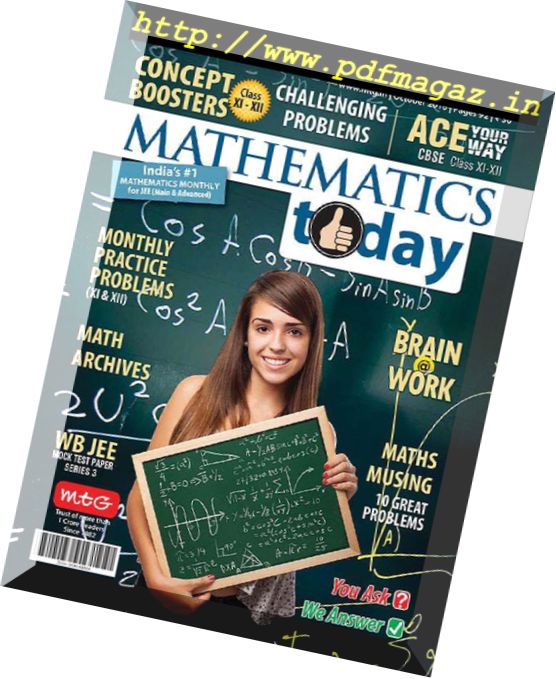 Mathematics Today – October 2016