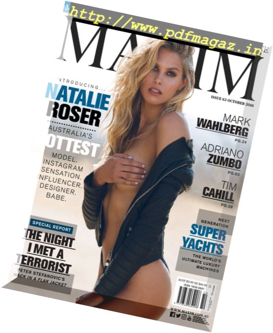 Maxim Australia – October 2016