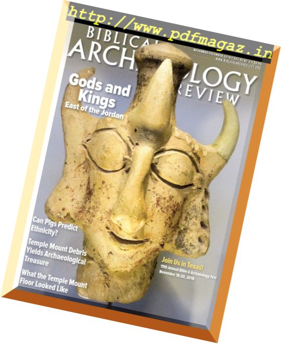 Biblical Archaeology Review – November-December 2016