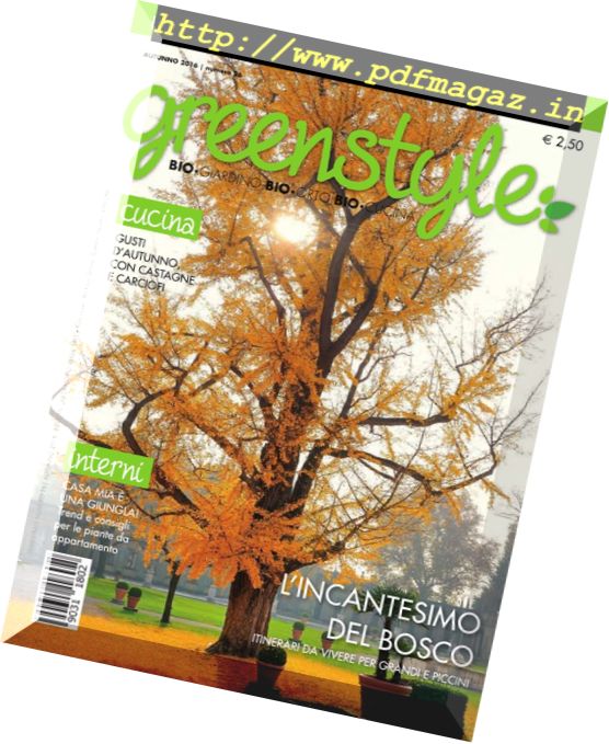 Greenstyle – Autunno 2016