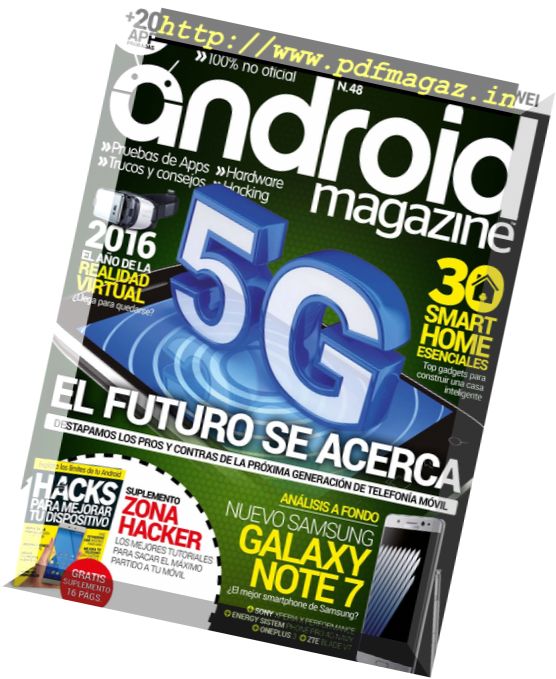 Android Magazine Spain – Issue 48, 2016