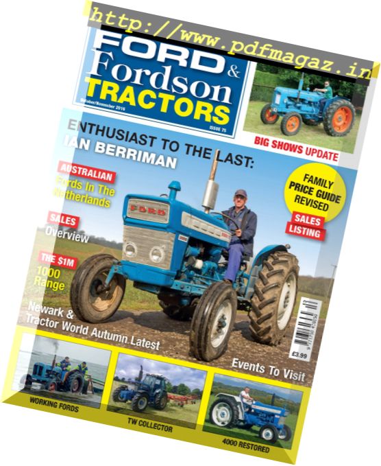 Ford & Fordson Tractors – October-November 2016