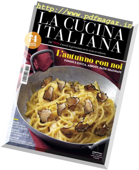 La Cucina Italiana – Ottobre 2016