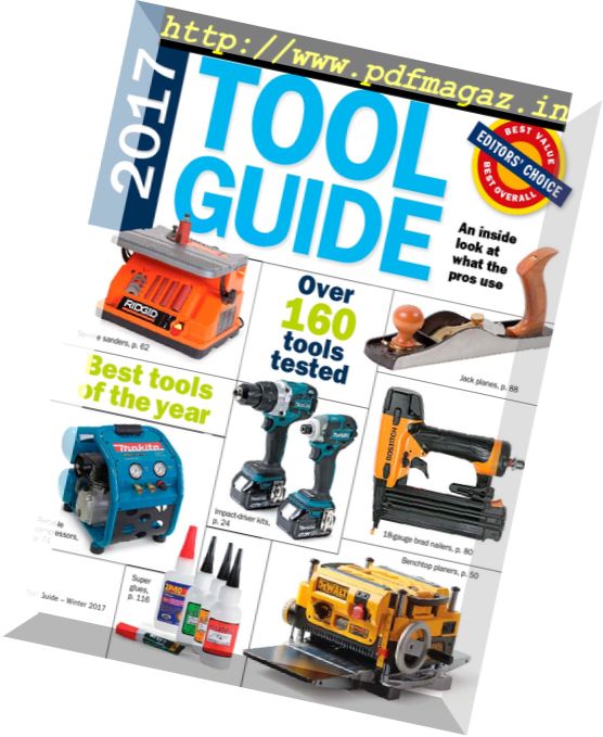 Fine Woodworking – Tool Guide 2017