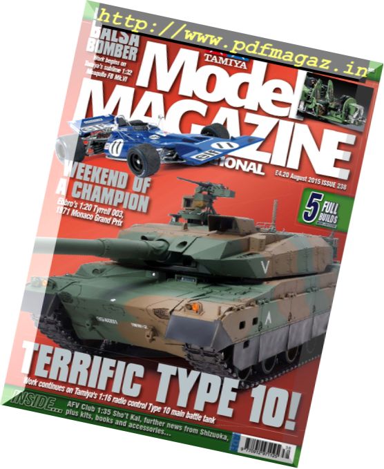 Tamiya Model Magazine – Issue 238, August 2015