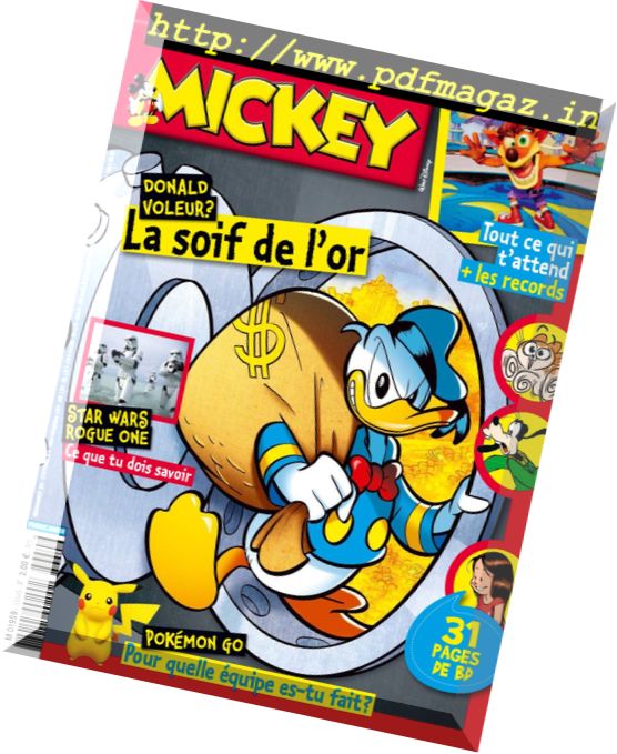 Le Journal de Mickey – 28 Septembre 2016