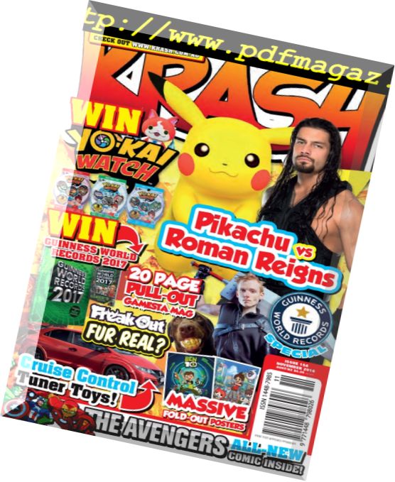 Krash Magazine – Issue 154, November 2016