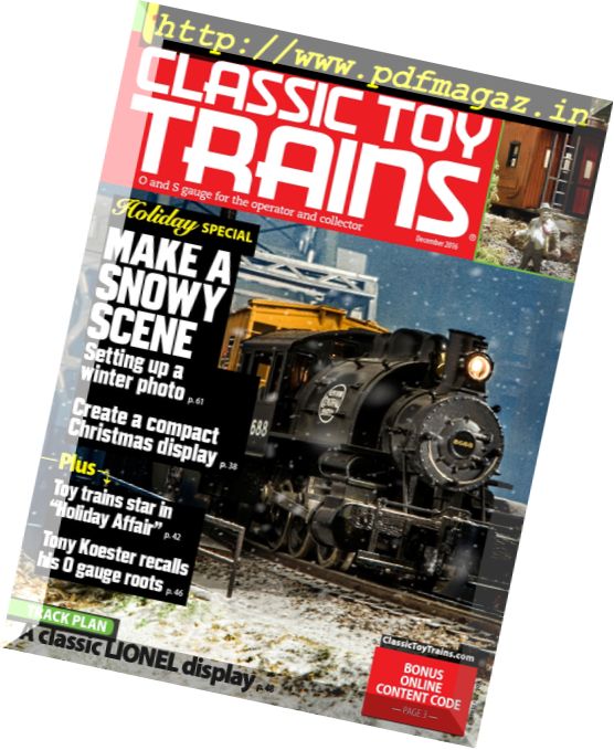 Classic Toy Trains – December 2016