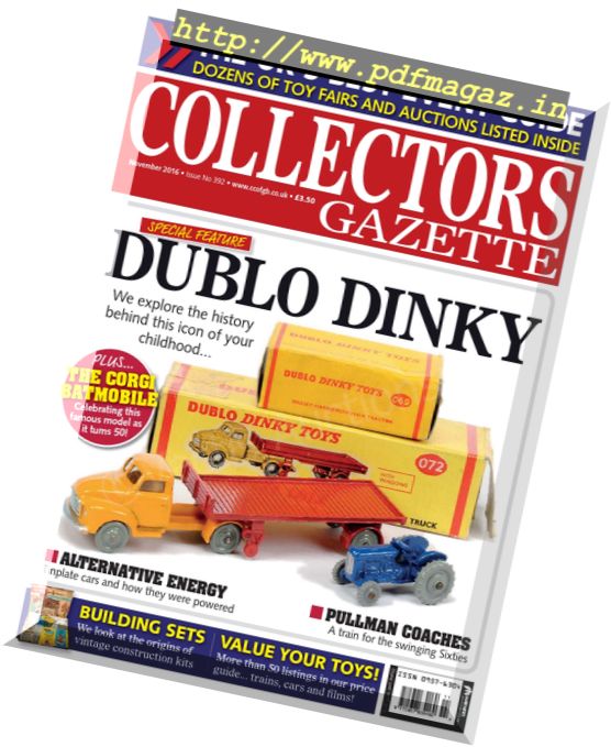 Collectors Gazette – November 2016