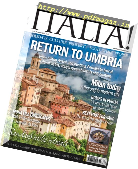 Italia! Magazine – November 2016