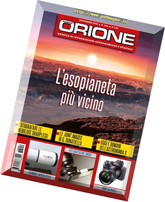 Nuovo Orione – Novembre 2016