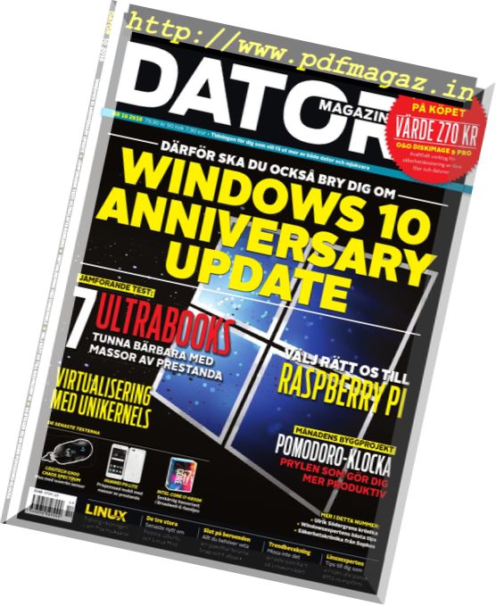 Dator Magazin – Nr.10, 2016