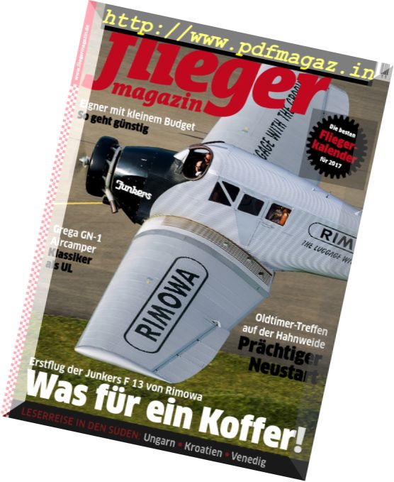 Fliegermagazin – November 2016
