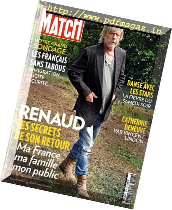 Paris Match – 20 au 26 Octobre 2016