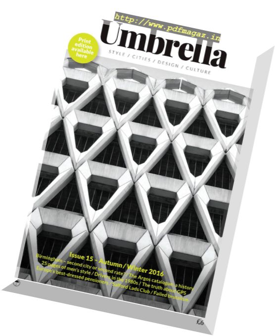 Umbrella – Issue 15, Autumn-Winter 2016