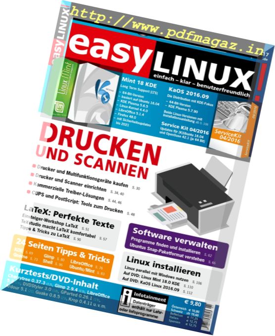 EasyLinux – November 2016 – Januar 2017