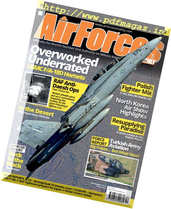 AirForces Monthly – November 2016