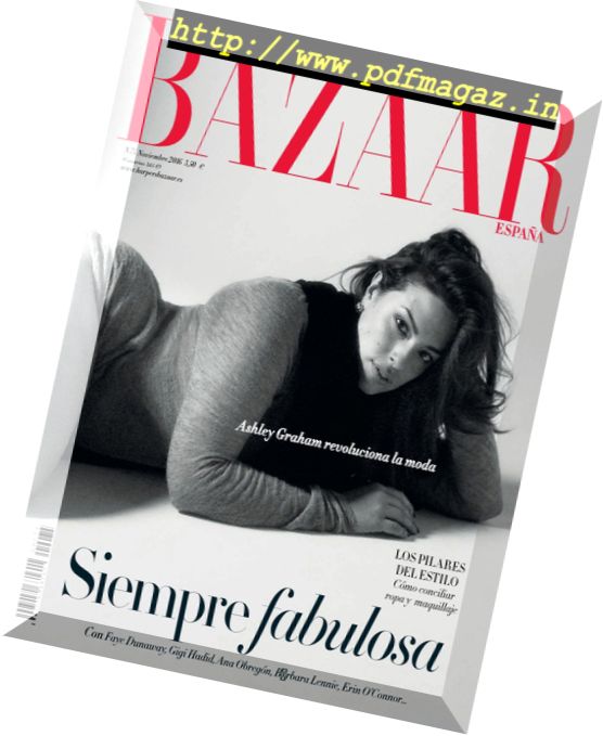 Harper’s Bazaar Spain – Noviembre 2016