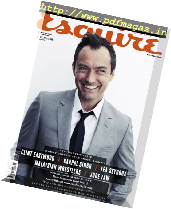 Esquire Malaysia – November 2016
