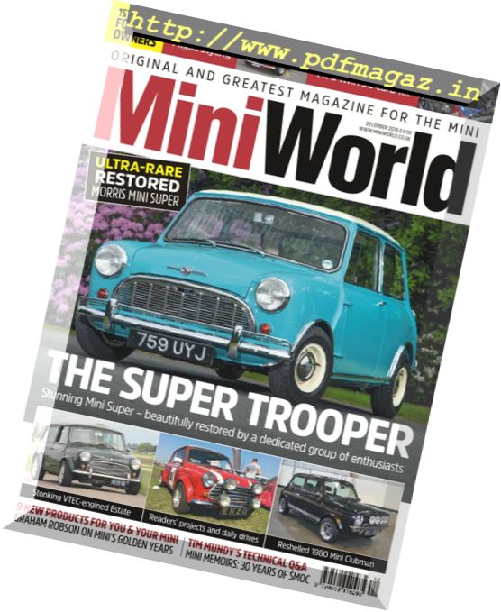Mini World – Issue 297 – December 2016