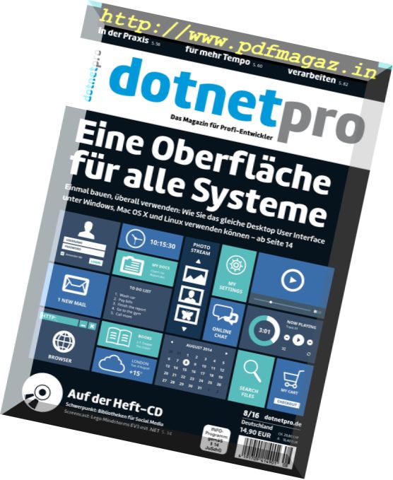 dotnetpro Germany – August 2016