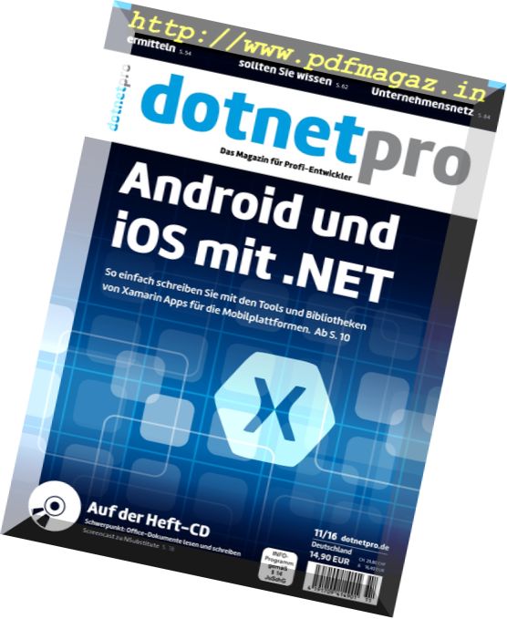 Dotnetpro – November 2016