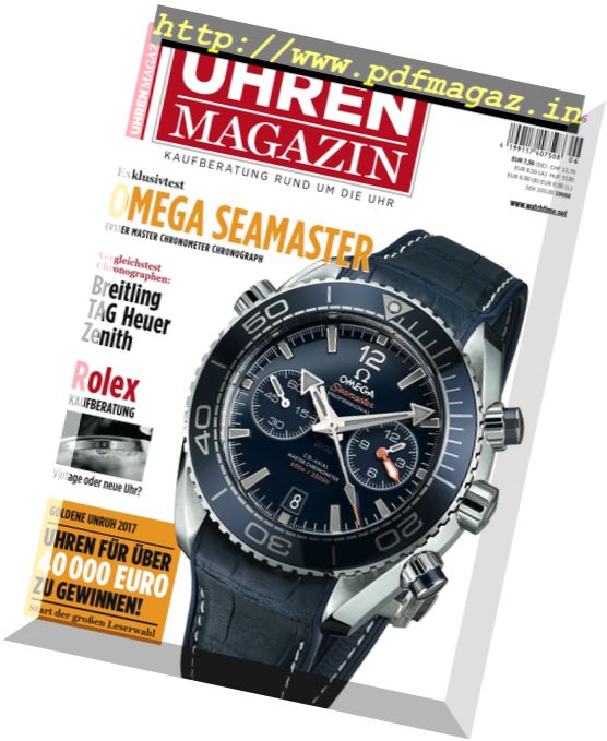 Uhren Magazin – November-Dezember 2016