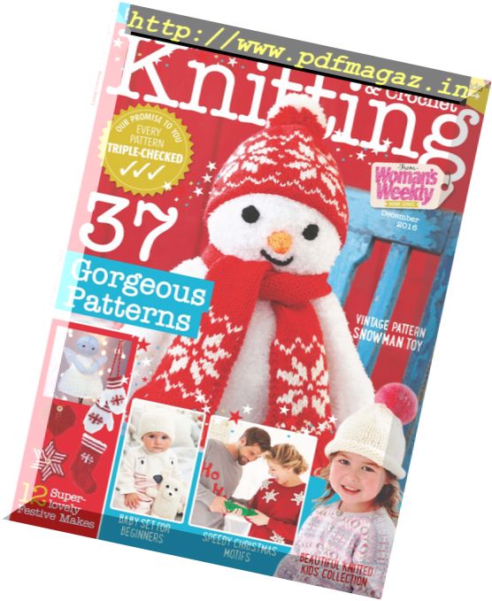 Knitting & Crochet from Woman’s Weekly – December 2016