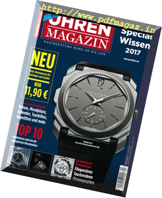 Uhren Magazin – Special Wissen 2017