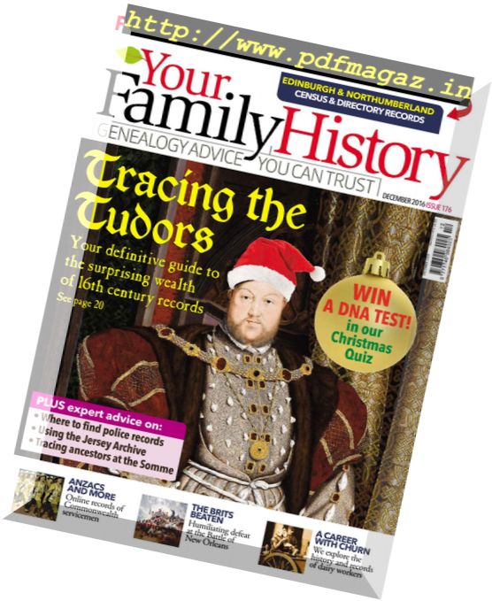Your Family History – December 2016