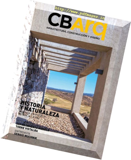 CBArq. Arquitectura, Construccion y Diseno – Agosto 2016