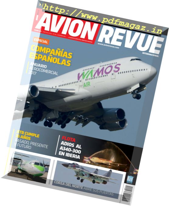 Avion Revue Internacional Spain – Diciembre 2016