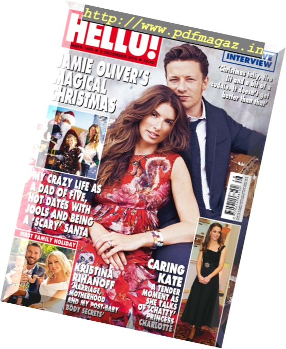 Hello! Magazine UK – 5 December 2016