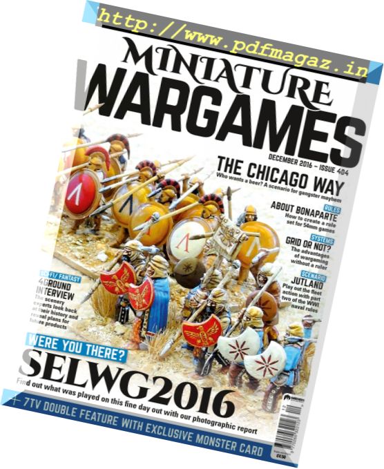 Miniature Wargames – December 2016