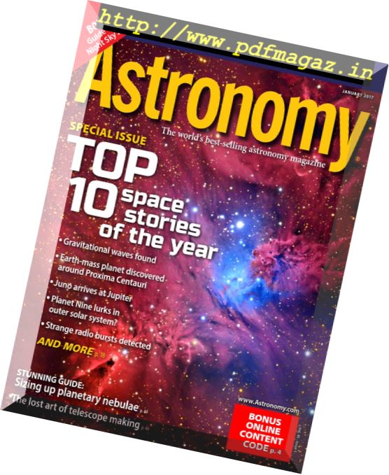 Astronomy – January 2017