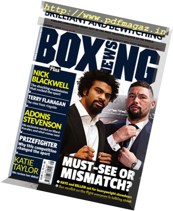 Boxing News – 1 December 2016