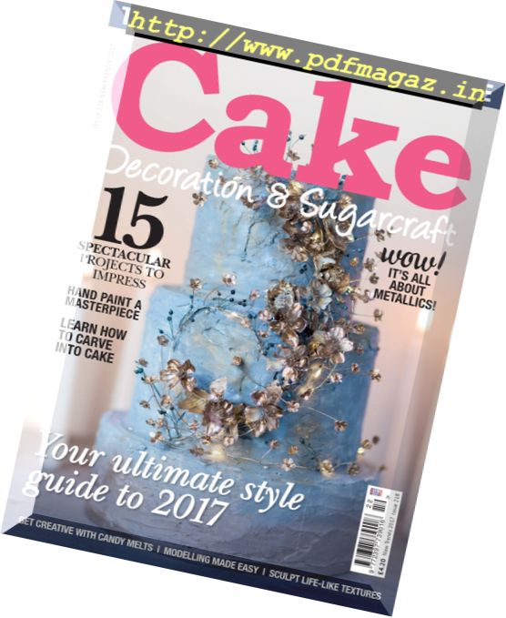 Cake Decoration & Sugarcraft – New Trends 2017
