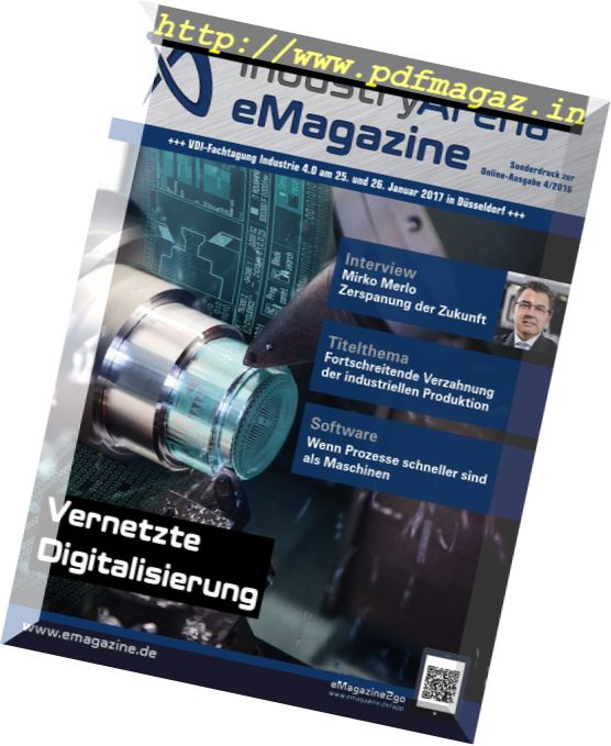 IndustryArena eMagazine – Nr.4, 2016