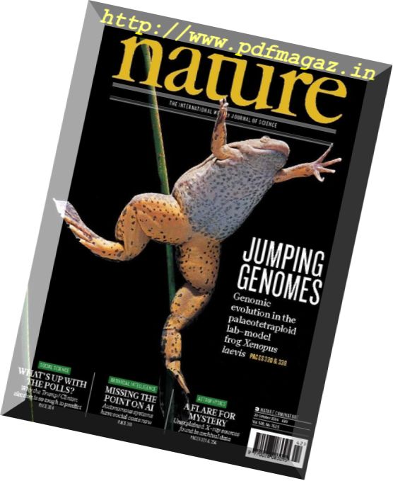 Nature Magazine – 20 October 2016