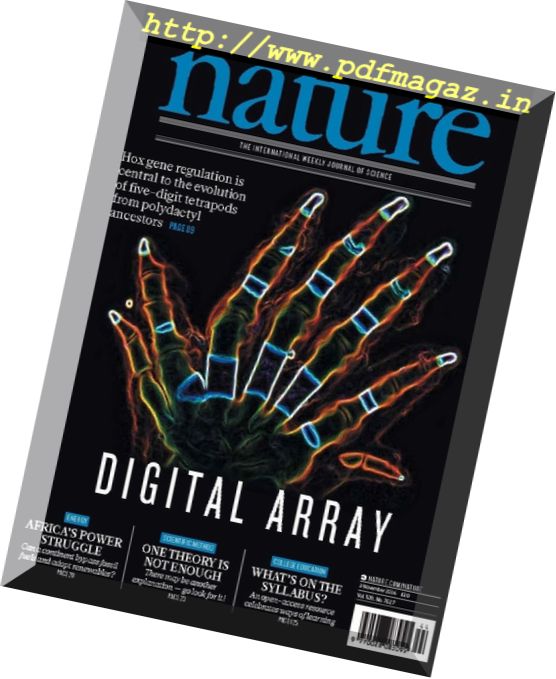 Nature Magazine – 3 November 2016
