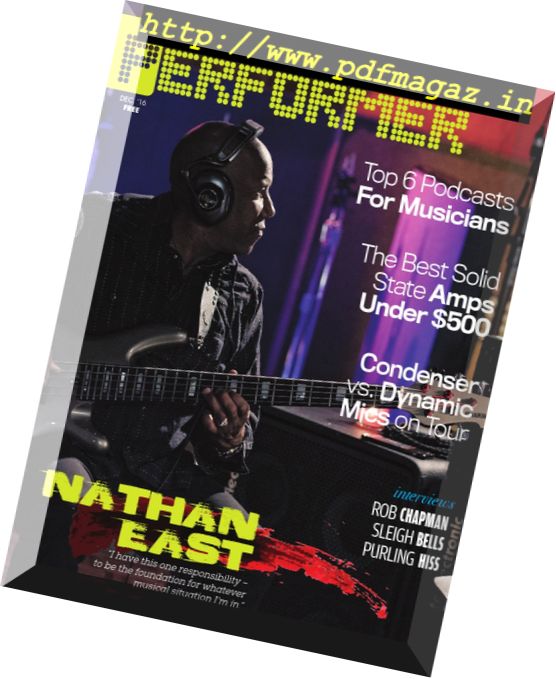Performer Magazine – December 2016