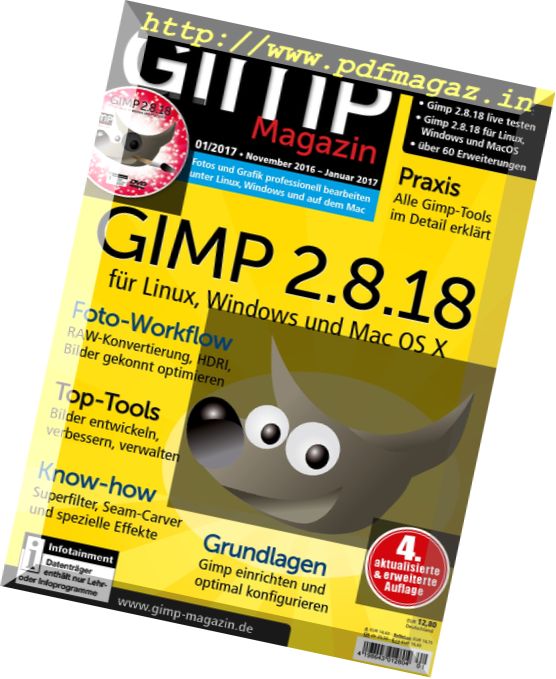 Gimp Magazin – November 2016 – Januar 2017