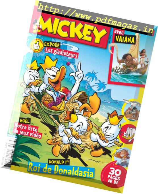 Le Journal de Mickey – 30 Novembre 2016